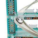 Intelligent Electric Hand Rank City Six Floor Track Parking Lot Toy With 2 Cars