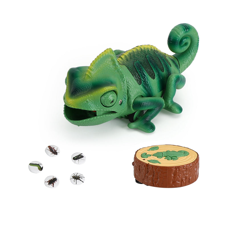 Remote Control Chameleon Infrared Electric Realistic Animal Toys For Kids Gift