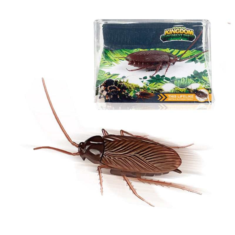 Remote Control Realistic Fake Cockroach Rc Toy Prank Insects Roach Gift For Kids