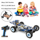 Wltoys 124017 Brushless RTR 1/12 2.4G 4WD 75km/h RC Car Metal Chassis Toy Gift