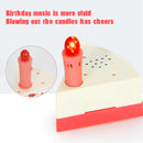 82 Pieces Birthday Cake Toy Play Food Set Plastic Kitchen Cutting Pretend Toys