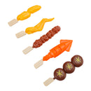 36Pcs BBQ Pretend Play Food Toy Grill Set Barbeque Kitchen Cooking Tools Toys