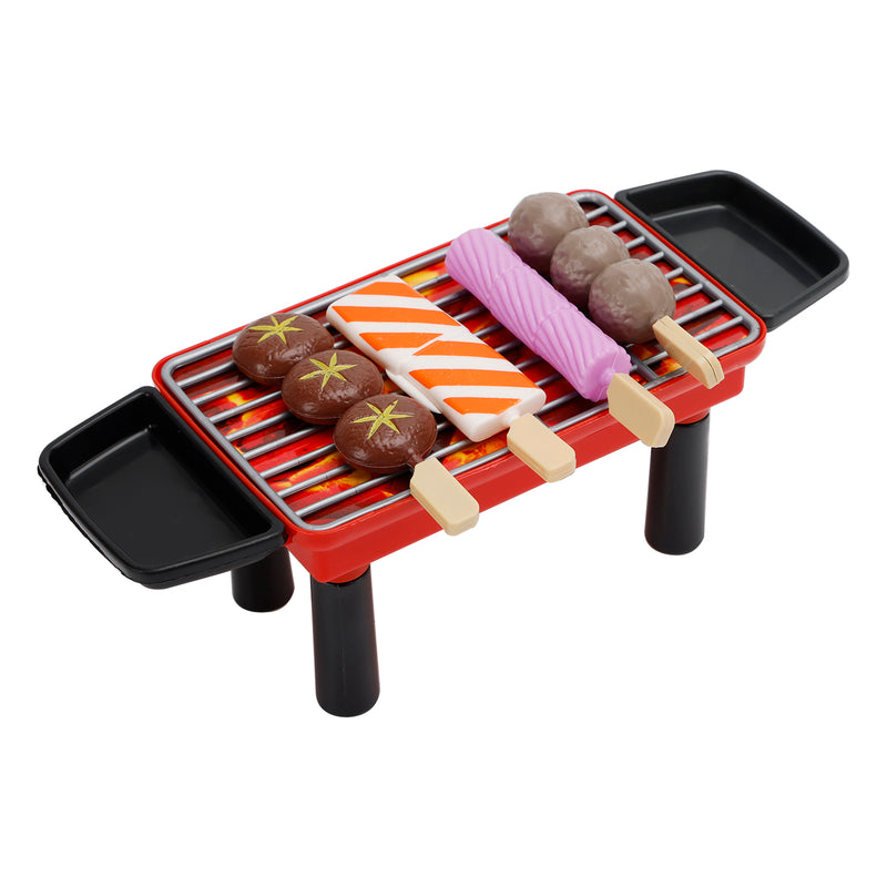 36Pcs BBQ Pretend Play Food Toy Grill Set Barbeque Kitchen Cooking Tools Toys