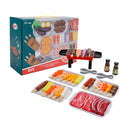 36Pcs BBQ Pretend Play Food Toy Grill Set Barbeque Kitchen Cooking Tools Toys