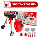 BBQ Grill Kitchen Cooking Interactive Sizzle Light Pretend Food Toys For Kid