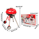BBQ Grill Kitchen Cooking Interactive Sizzle Light Pretend Food Toys For Kid