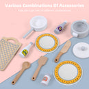 Play Kitchen Kids Cookware Microwave Toy Gift Play Set For Boys Girls Age 3-8