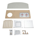 Play Kitchen Kids Cookware Microwave Toy Gift Play Set For Boys Girls Age 3-8