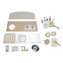 Play Kitchen Kids Cookware Microwave Toy Gift Play Set For Boys Girls Age 3-8