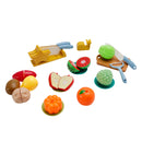 21Pcs Cutting Play Food Pretend Food Fake Food Vegetable Fruits Toys Set For Kid