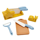 21Pcs Cutting Play Food Pretend Food Fake Food Vegetable Fruits Toys Set For Kid