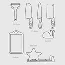 21Pcs Cutting Play Food Pretend Food Fake Food Vegetable Fruits Toys Set For Kid