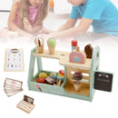 Simulation Dessert And Serve Ice Cream Counter Kid Play Educational Toy Set