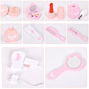 Kids Girls Vanity Table Children Dressing Mirror Make Up Desk Toy Play Gift Set