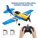 3Channel P51 Remote Control 2.4Ghz 6Axis Stabilizer Airplane Toy With 2Batteries