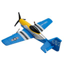 3Channel P51 Remote Control 2.4Ghz 6Axis Stabilizer Airplane Toy With 2Batteries