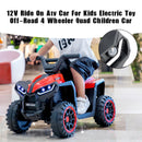 12V Ride On Atv Car For Kids Electric Toy Off-Road 4 Wheeler Quad Children Car