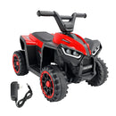 12V Ride On Atv Car For Kids Electric Toy Off-Road 4 Wheeler Quad Children Car