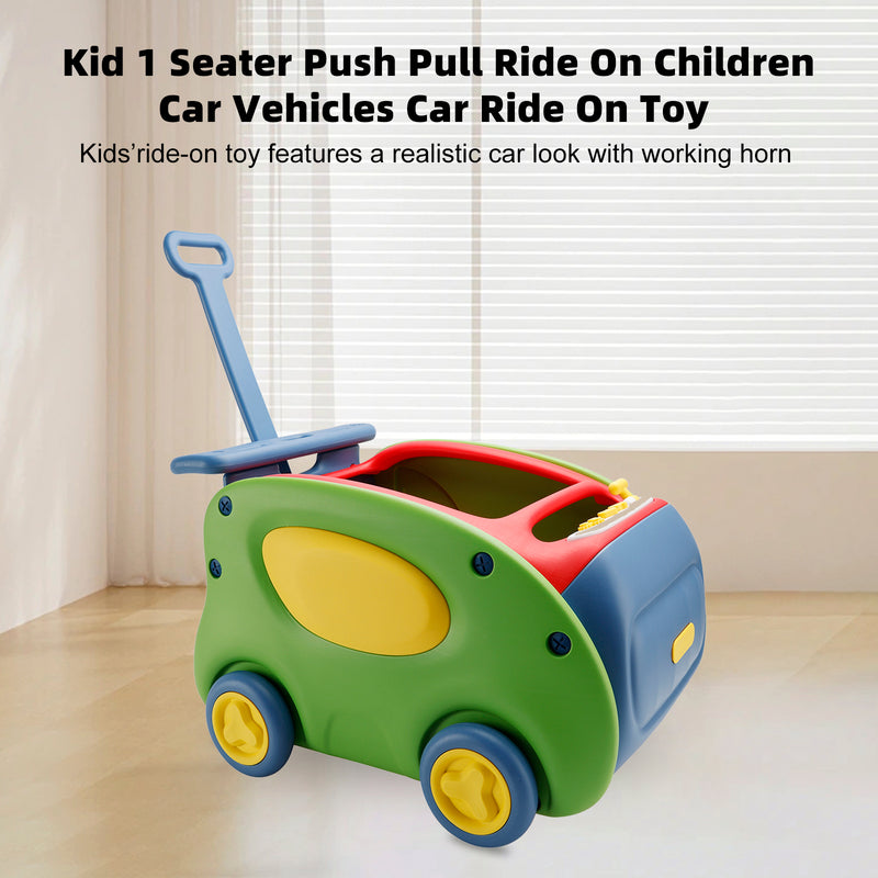 Kid 1 Seater Push Pull Ride On Children Car Vehicles Car Ride On Toy