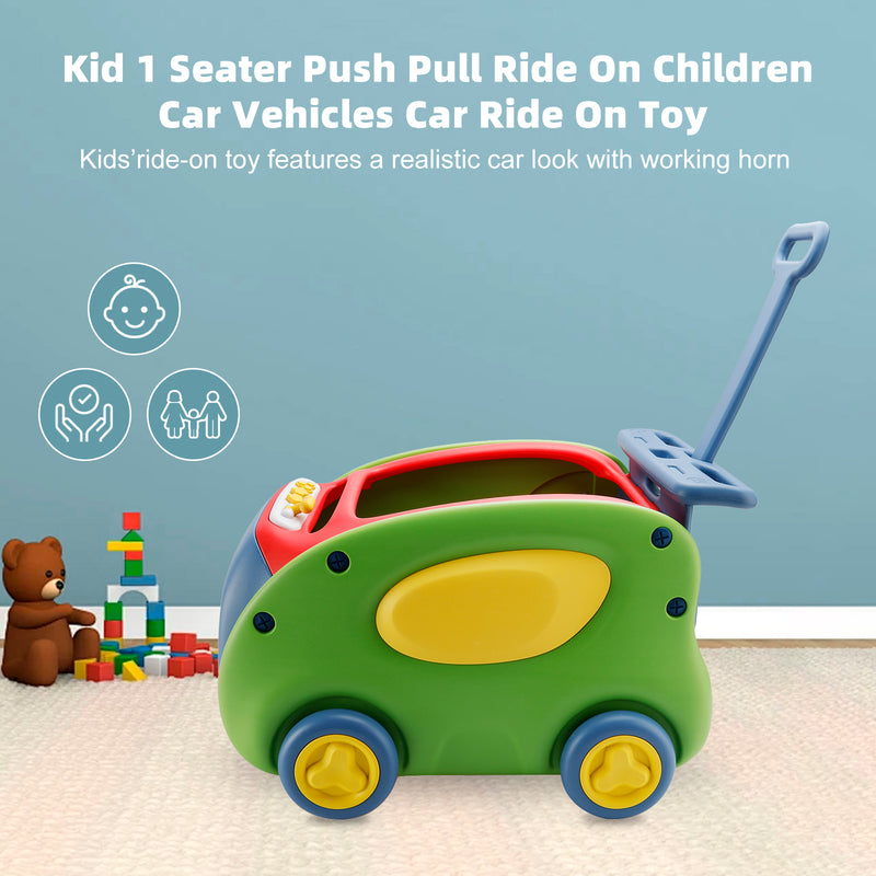 Kid 1 Seater Push Pull Ride On Children Car Vehicles Car Ride On Toy