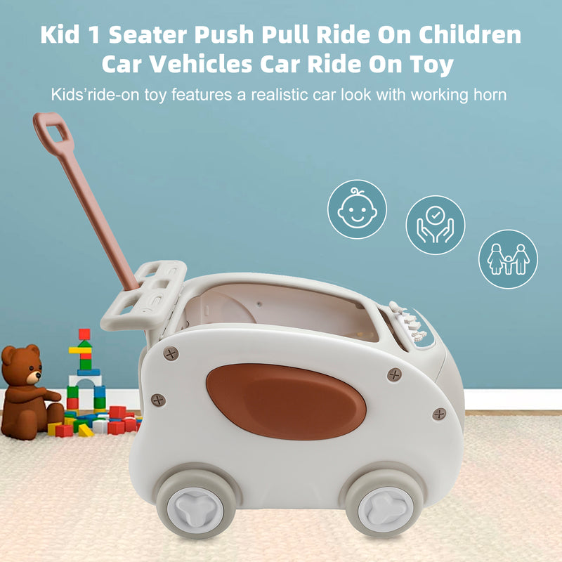 Kid 1 Seater Push Pull Ride On Children Car Vehicles Car Ride On Toy