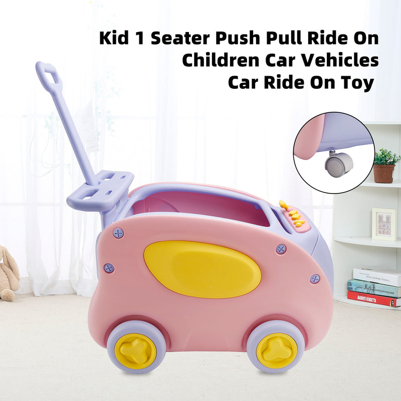 Kid 1 Seater Push Pull Ride On Children Car Vehicles Car Ride On Toy