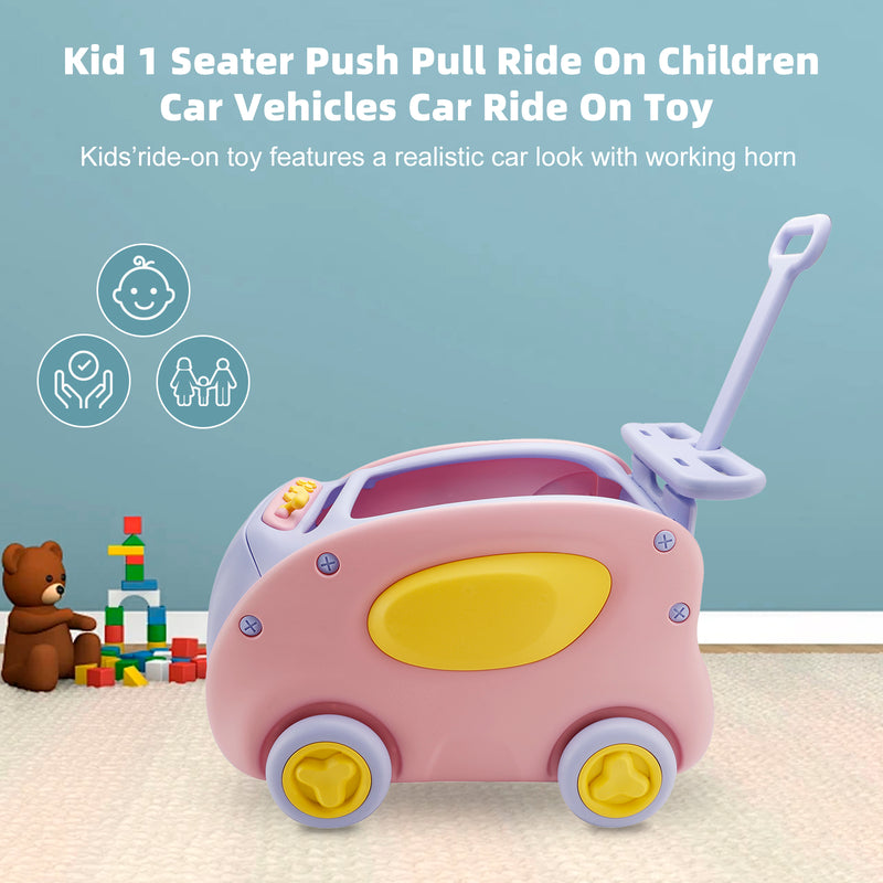 Kid 1 Seater Push Pull Ride On Children Car Vehicles Car Ride On Toy