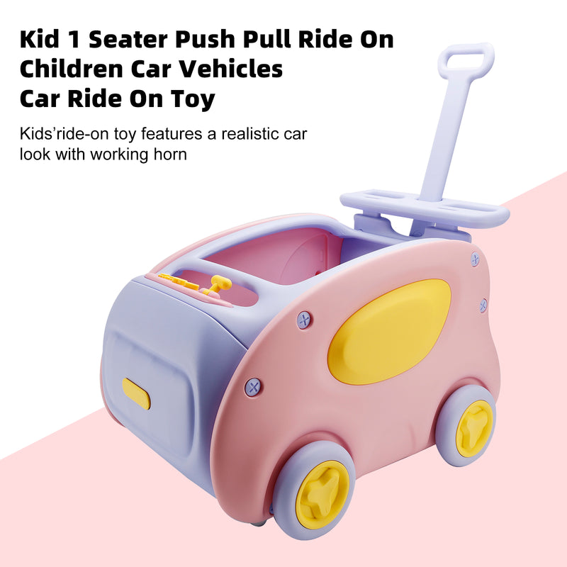 Kid 1 Seater Push Pull Ride On Children Car Vehicles Car Ride On Toy