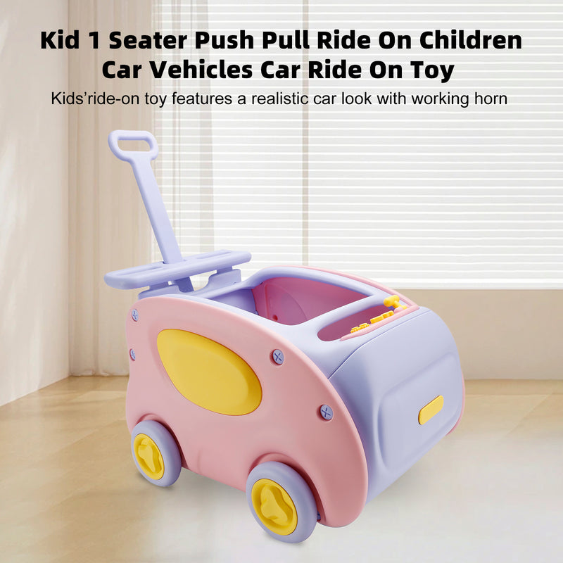 Kid 1 Seater Push Pull Ride On Children Car Vehicles Car Ride On Toy