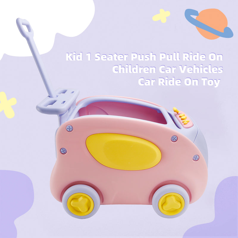 Kid 1 Seater Push Pull Ride On Children Car Vehicles Car Ride On Toy
