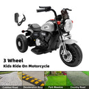 3 Wheel Kids Ride On Motorcycle 6V Powered Electric Dual Drive Toy Car