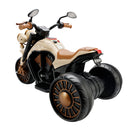 3 Wheel Kids Ride On Motorcycle Electric Dual Drive Toy Car With LED Light