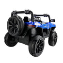 4Wheel 12V Electric Kid Ride On Truck Toy Car With Remote Control LED Light Blue
