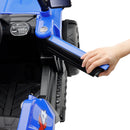 4Wheel 12V Electric Kid Ride On Truck Toy Car With Remote Control LED Light Blue