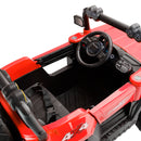 4Wheel 12V Electric Kid Ride On Truck Toy Car With Remote Control LED Light Red