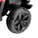 4Wheel 12V Electric Kid Ride On Truck Toy Car With Remote Control LED Light Red