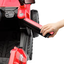 4Wheel 12V Electric Kid Ride On Truck Toy Car With Remote Control LED Light Red