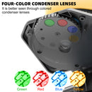 Handheld Microscope LED 100X-1200X Magnification Science Toys Kit For Kid Yellow