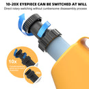 Handheld Microscope LED 100X-1200X Magnification Science Toys Kit For Kid Yellow