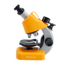 Handheld Microscope LED 100X-1200X Magnification Science Toys Kit For Kid Yellow