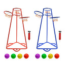 Early Learning 4 Hoop Kid Basketball Hoop Indoor/Outdoor Preschool Hoop Set