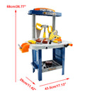 37+Pcs Kid Workbench Electric Drill Tool Pretend Play Workshop Construction Toy