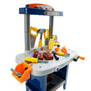 37+Pcs Kid Workbench Electric Drill Tool Pretend Play Workshop Construction Toy