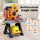 48 Pieces Engineer Tool Table Play Set Construction Work Shop Toy Gift Tool Kit