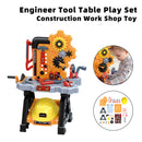 48 Pieces Engineer Tool Table Play Set Construction Work Shop Toy Gift Tool Kit