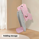 3In1 Kid Folding Slide With Climber,Basketball Hoop,Freestanding Slide Toy Pink