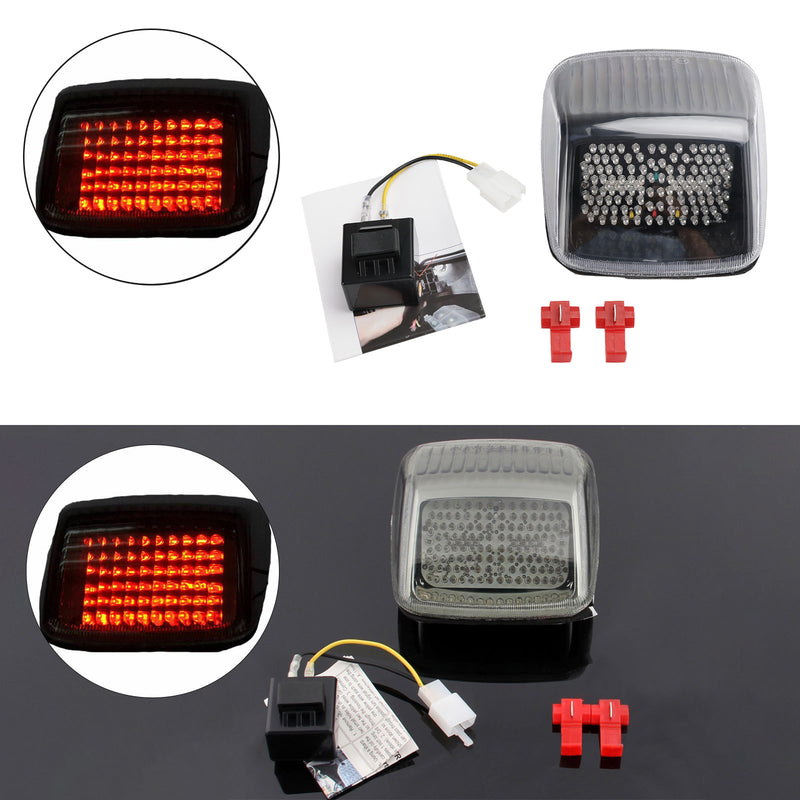 Harley Deuce All Year LED Taillight integrated Turn Signals 2 Color