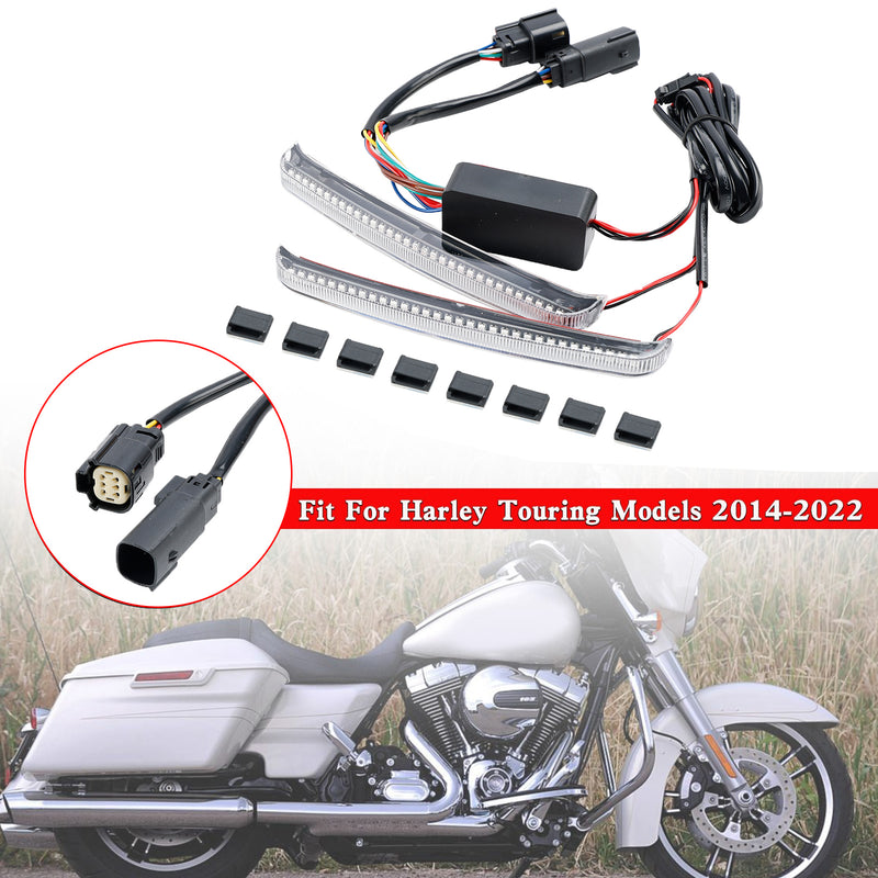 Road Glide FLHR CVO 2014-2022 Saddlebag LED Flowing Turn Signal Light