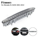 2001-2012 Benz SL R230 SL500 SL600 SL63 White 3rd Third Brake Light Stop Lamp