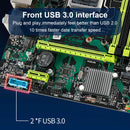 4*DDR3 USB3.0 SATA3 NVME WIFI Bluetooth B75-S Mining Motherboard LGA 1155